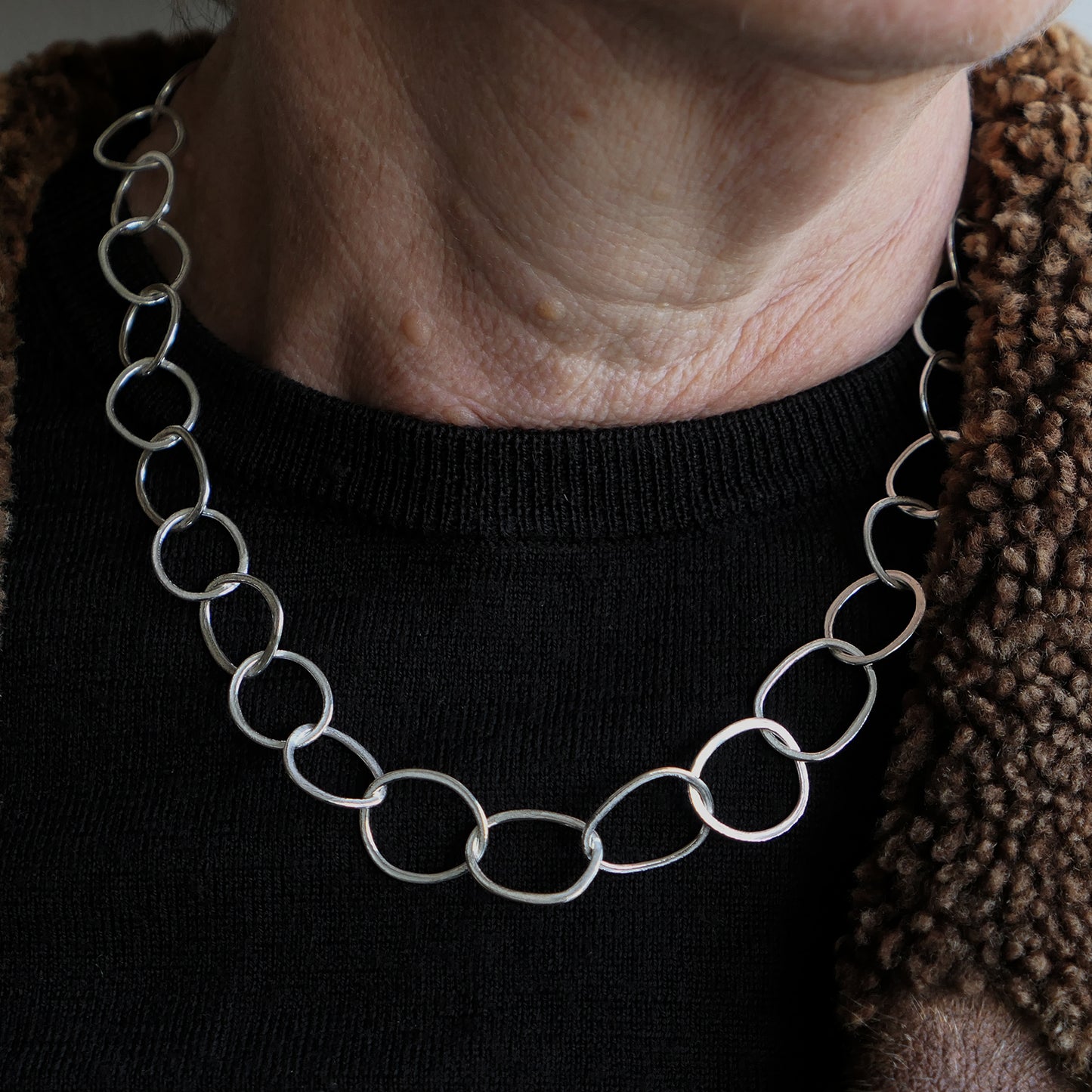Silver necklace