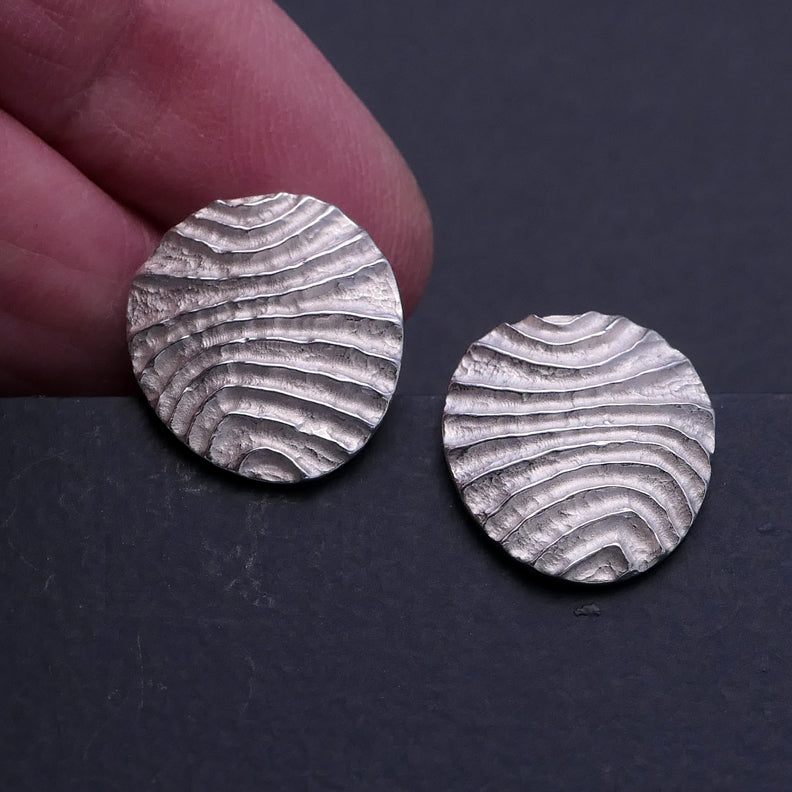 Stud ‘Contour’ Earrings