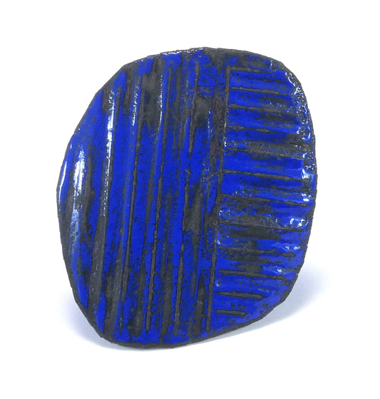 Brooch Intense Blue